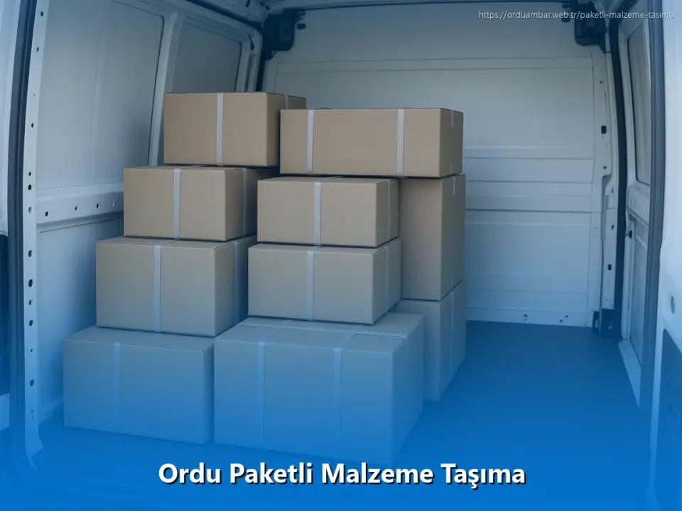 Ordu Paketli Malzeme Taşıma