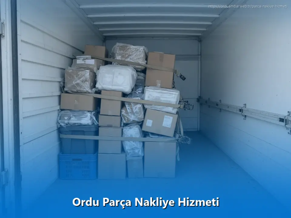 Ordu Parça Nakliye Hizmeti