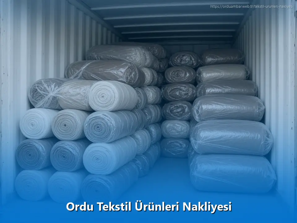 Ordu Tekstil Ürünleri Nakliyesi